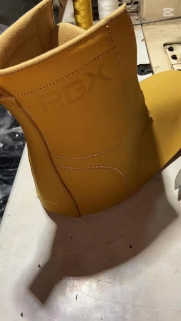 Cut to packing all processed in-house motorcycle boots #bikers #contest #revolutiongearx #trending #sneakers